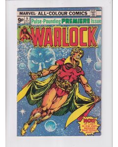 Warlock (1972) #   9 UK Price (6.0-FN) (2004710) Origin Magus, 1st In-Betweener
