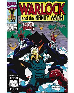 Warlock and the Infinity Watch (1992) #  16 Pricetag on Cover (6.0-FN) Abyss