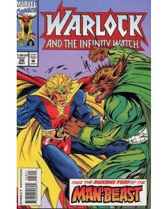 Warlock and the Infinity Watch (1992) #  28 (7.0-FVF) Man-Beast