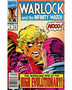 Warlock and the Infinity Watch (1992) #   3 Newsstand (7.0-FVF) Fantastic Four