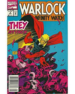 Warlock and the Infinity Watch (1992) #   4 Newsstand (8.0-VF) High Evolutionary