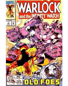 Warlock and the Infinity Watch (1992) #   5 Tag on Back (6.0-FN)