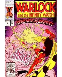 Warlock and the Infinity Watch (1992) #   6 (7.0-FVF) Man-Beast