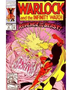 Warlock and the Infinity Watch (1992) #   6 (7.0-FVF) Man-Beast