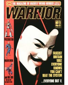 Warrior (1982) #  11 (7.0-FVF) Magazine "V for Vendetta"