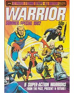Warrior (1982) #   4 Sticker on Cover (6.0-FN)  Magazine "V for Vendetta"