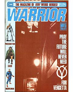 Warrior (1982) #  5 (6.0-FN)  Magazine "V for Vendetta"