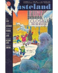 Wasteland (1987) #   5 (8.0-VF) Corrected 1st Print