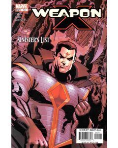 Weapon X (2002) #  14 (6.0-FN) Mr. Sinister