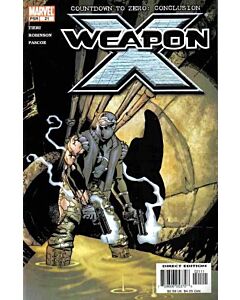 Weapon X (2002) #  21 (7.0-FVF)