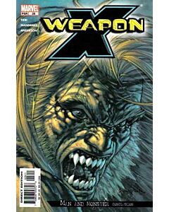 Weapon X (2002) #  28 (7.0-FVF) Sabretooth
