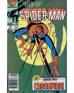 Web of Spider-Man (1985) #  14 Newsstand (6.0-FN) Black Fox