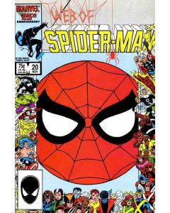 Web of Spider-Man (1985) #  20 (7.0-FVF) 25th Anniversary
