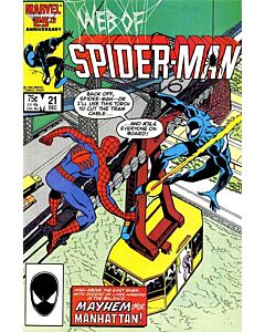 Web of Spider-Man (1985) #  21 (8.5-VF+)