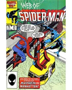 Web of Spider-Man (1985) #  21 (8.0-VF)