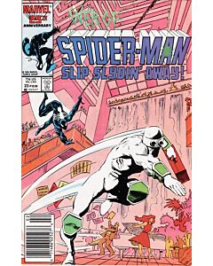 Web of Spider-Man (1985) #  23 Newsstand (7.0-FVF) Slyde