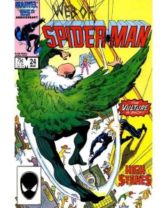 Web of Spider-Man (1985) #  24 (6.0-FN) Vulture, Cameo by the Rose