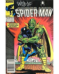 Web of Spider-Man (1985) #  25 Newsstand (6.0-FN)