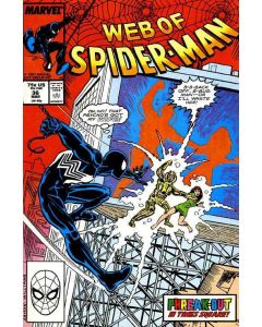 Web of Spider-Man (1985) #  36 (6.0-FN) 1st Tombstone