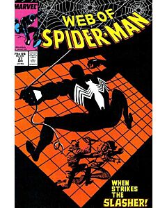 Web of Spider-Man (1985) #  37 (7.0-FVF) Dakota North, The Slasher