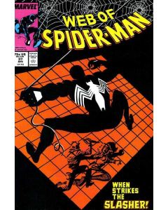 Web of Spider-Man (1985) #  37 (8.0-VF) Dakota North, The Slasher