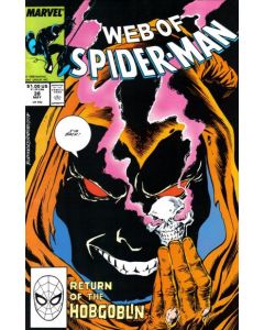 Web of Spider-Man (1985) #  38 (7.0-FVF) Hobgoblin
