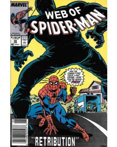Web of Spider-Man (1985) #  39 Mark Jewelers (6.0-FN) Meteor Man