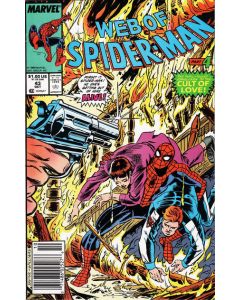 Web of Spider-Man (1985) #  43 Newsstand (9.0-FN)
