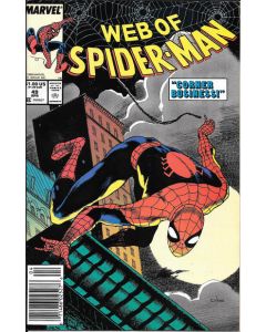 Web of Spider-Man (1985) #  49 Newsstand (7.0-FVF)