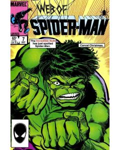 Web of Spider-Man (1985) #   7 (8.5-VF+) Hulk, Nightmare