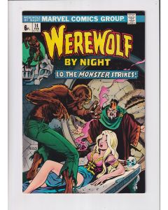 Werewolf by Night (1972) #  14 UK Price (7.0-FVF) (2004741) Taboo, Algon