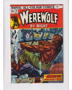 Werewolf by Night (1972) #  20 UK Price (7.0-FVF) (1384950) Baron Thunder, Ma Mayhem