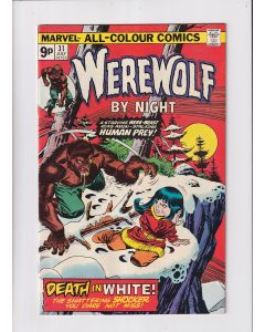 Werewolf by Night (1972) #  31 UK Price (7.0-FVF) (1385377)