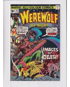 Werewolf by Night (1972) #  36 UK Price (7.0-FVF) (1385469)