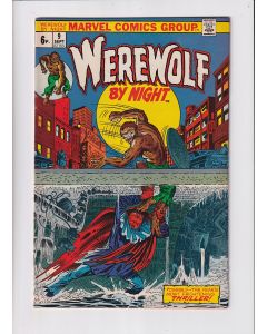 Werewolf by Night (1972) #   9 UK Price (7.0-FVF) (1975752) The Tatterdemalion