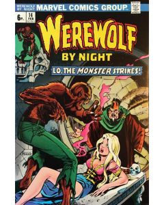 Werewolf by Night (1972) #  14 UK Price (4.0-VG) Taboo, Algon