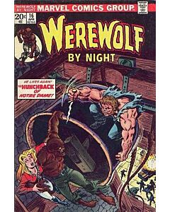 Werewolf by Night (1972) #  16 (6.0-FN) The Hunchback