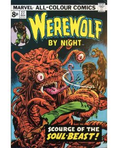 Werewolf by Night (1972) #  27 UK Price (5.5-FN-) The Soul-Beast
