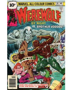 Werewolf by Night (1972) #  39 UK Price (6.0-FN) vs. Brother Voodoo