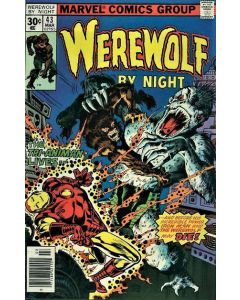 Werewolf by Night (1972) #  43 (6.0-FN) Iron Man, FINAL ISSUE