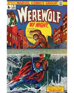 Werewolf by Night (1972) #   9 UK Price (5.0-VGF) The Tatterdemalion
