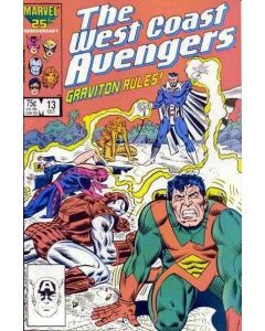 Avengers West Coast (1985) #  13 (8.0-VF) Graviton