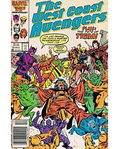 Avengers West Coast (1985) #  15 Newsstand (7.0-FVF)