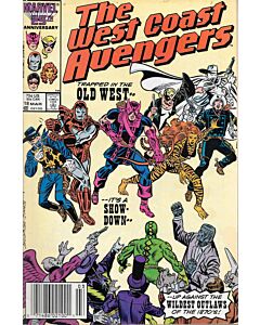 Avengers West Coast (1985) #  18 Newsstand (5.0-VGF) Two-Gun Kid Phantom Rider