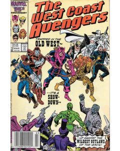 Avengers West Coast (1985) #  18 Newsstand (5.0-VGF) Two-Gun Kid Phantom Rider