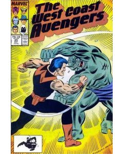 Avengers West Coast (1985) #  25 (8.0-VF) Abomination
