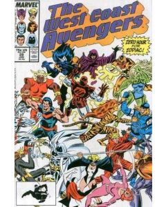 Avengers West Coast (1985) #  28 (8.0-VF) Zodiac