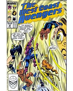 Avengers West Coast (1985) #  32 (5.0-VGF) Yetrigar