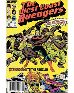 Avengers West Coast (1985) #  33 Newsstand (5.0-VGF)