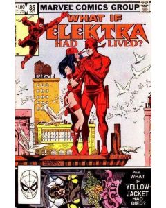 What If (1977) #  35 (6.0-FN) Elektra, Daredevil, Yellowjacket, Frank Miller art